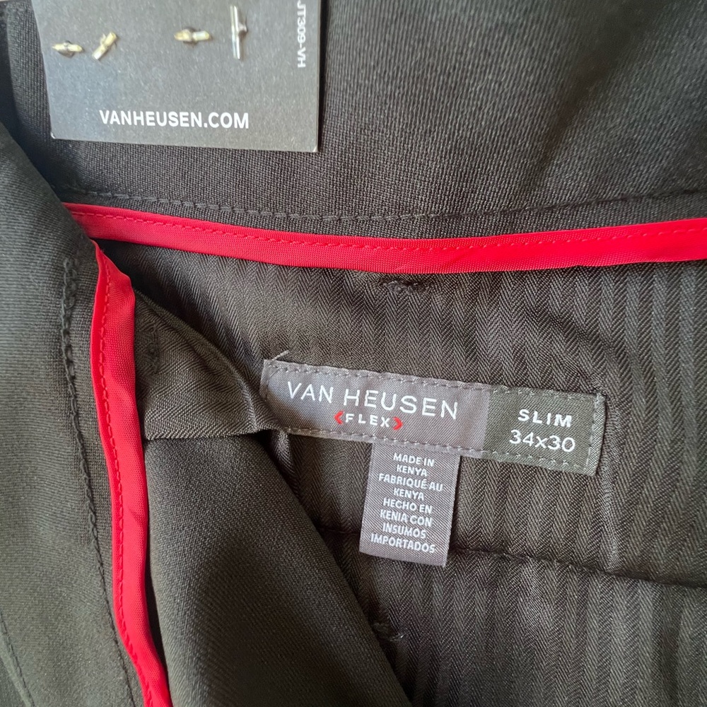 Van Heusen Men's Black Slim Jacket